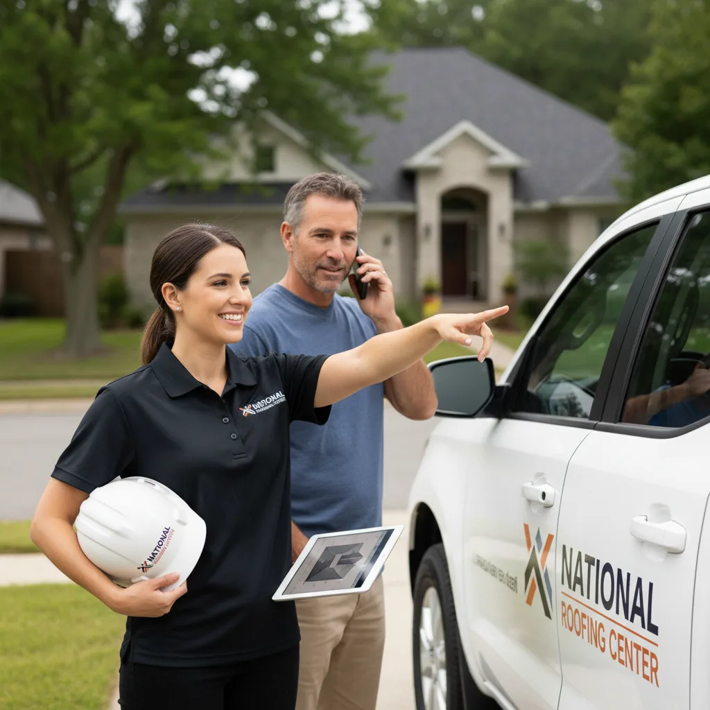 National Roofing Center customer support in New Berlinville